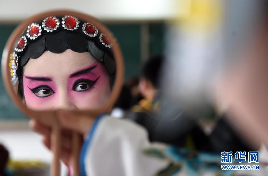 安徽瑤海:戲曲進校園 傳承在身邊